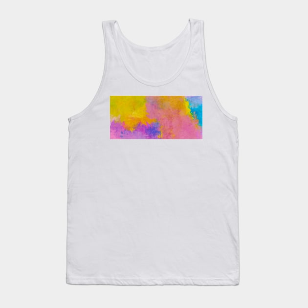 Abstract Watercolor 7 Tank Top by OpalEllery